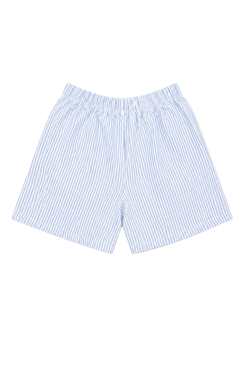 BLUE STRIPED SHORTS