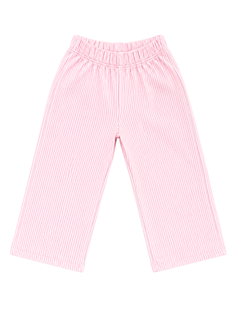 PINK STRIPED PANTS