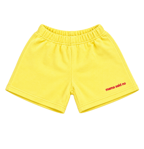 BUTTER YELLOW SHORTS