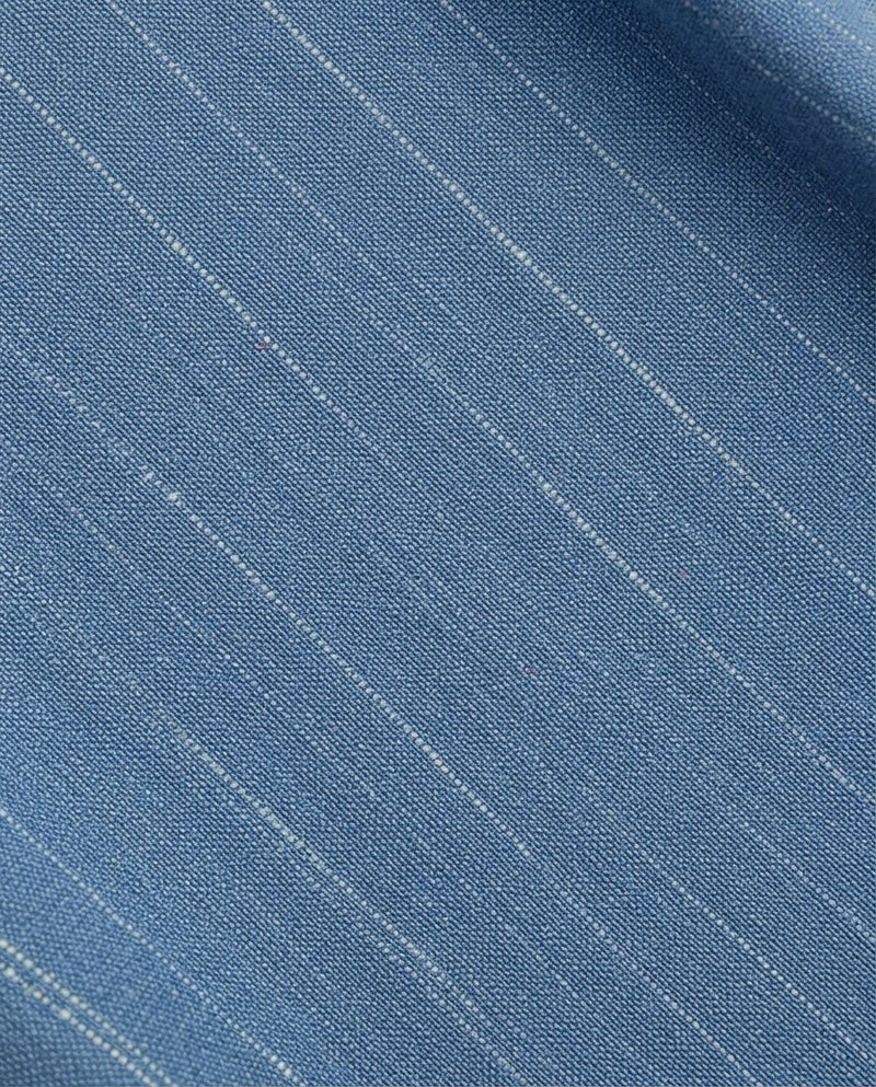BLUE LINEN PANTS