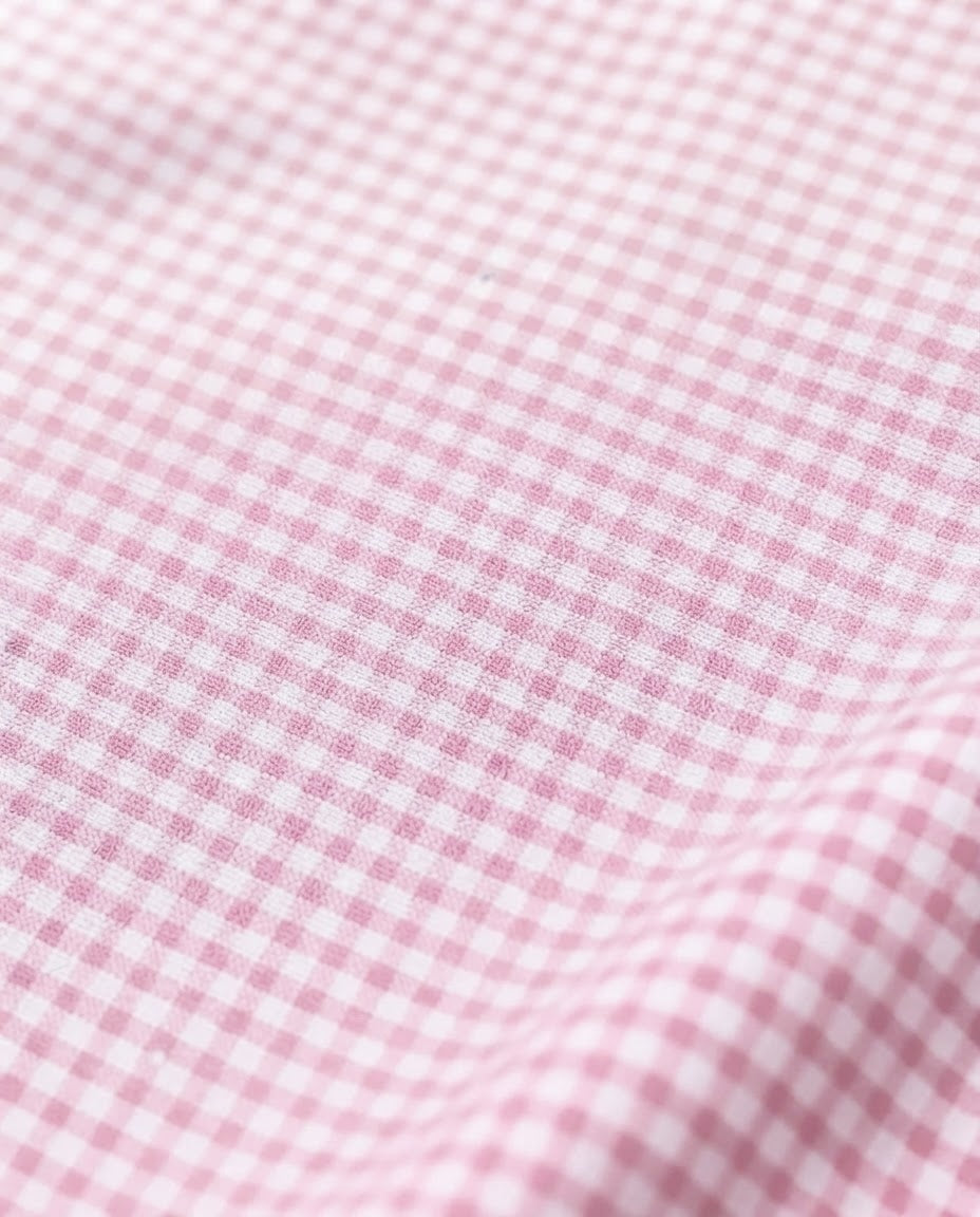 PINK CHECKERED PANTS