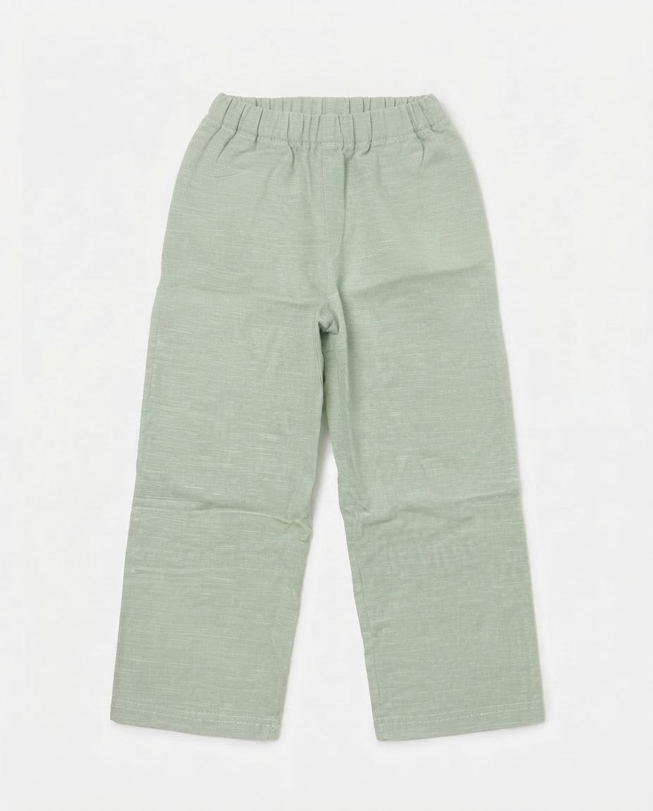 SAGE GREEN LINEN PANTS