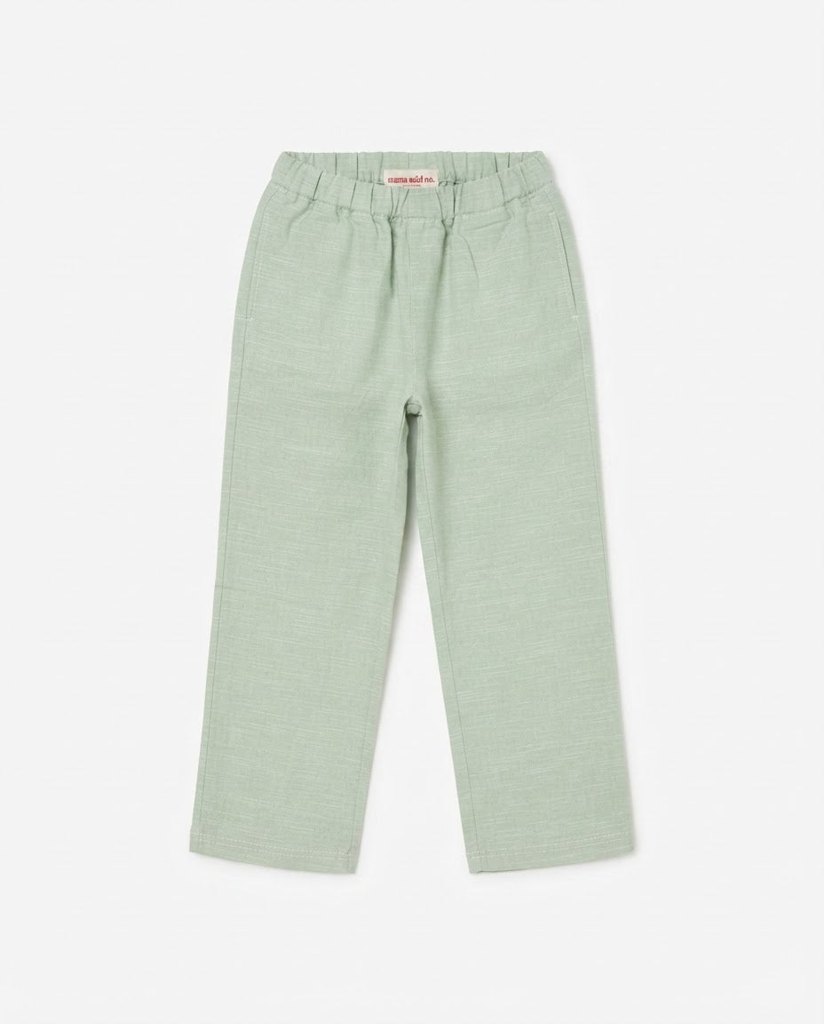 SAGE GREEN LINEN PANTS